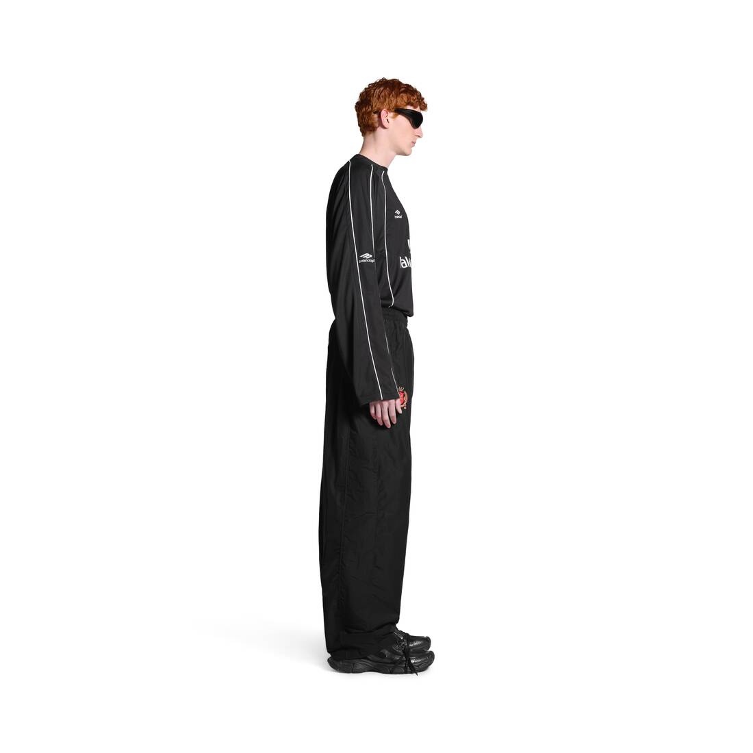 Soccer Tracksuit Pants in Black - 3