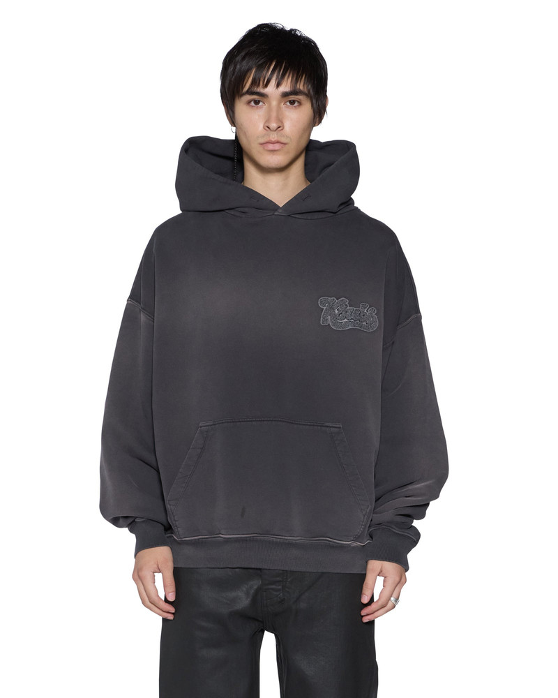 Ksubi ACE EKCESS HOODIE GREY FADE outlook