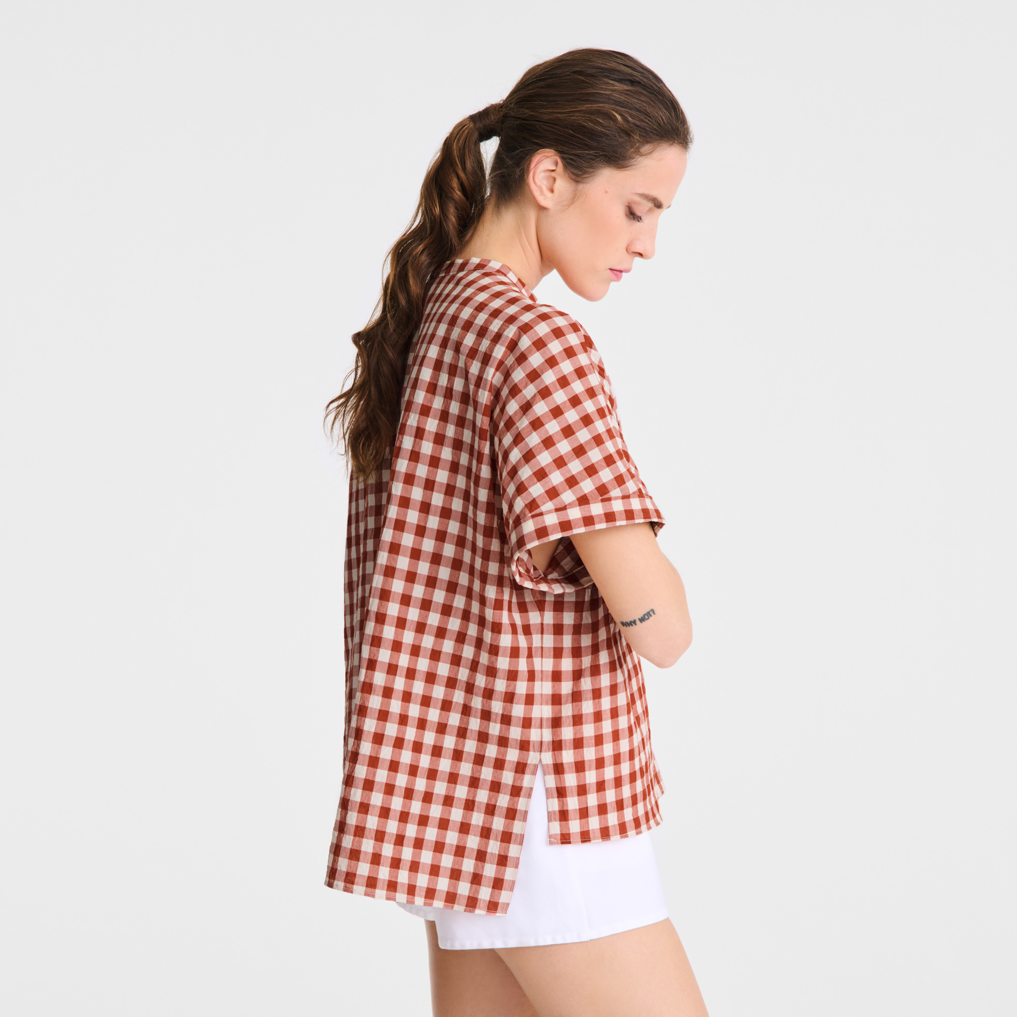 Blouse Bark - Vichy jacquard - 4