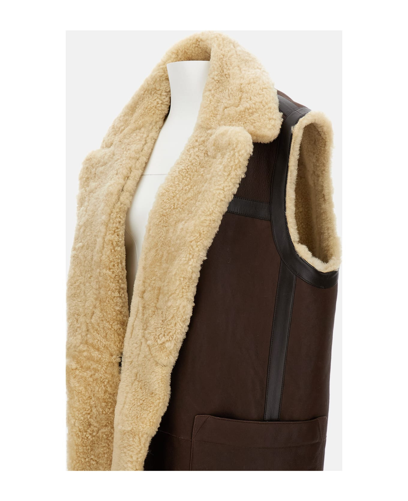 Women's Long Waistcoat - 3