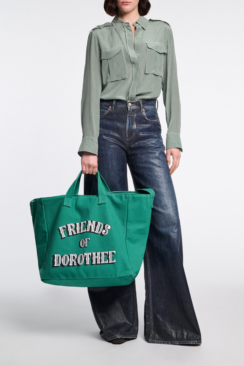 DOROTHEE SCHUMACHER COLOURFUL CANVAS tote bag outlook