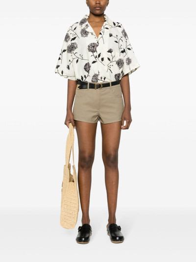 Valentino VGold-detail shorts outlook