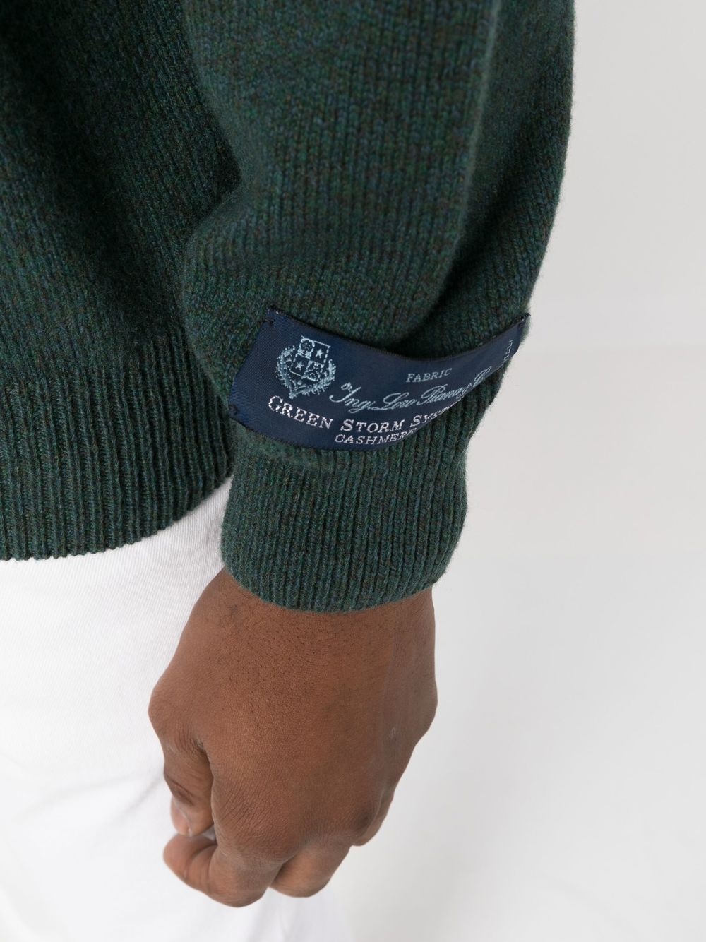 wool roll-neck jumper - 5