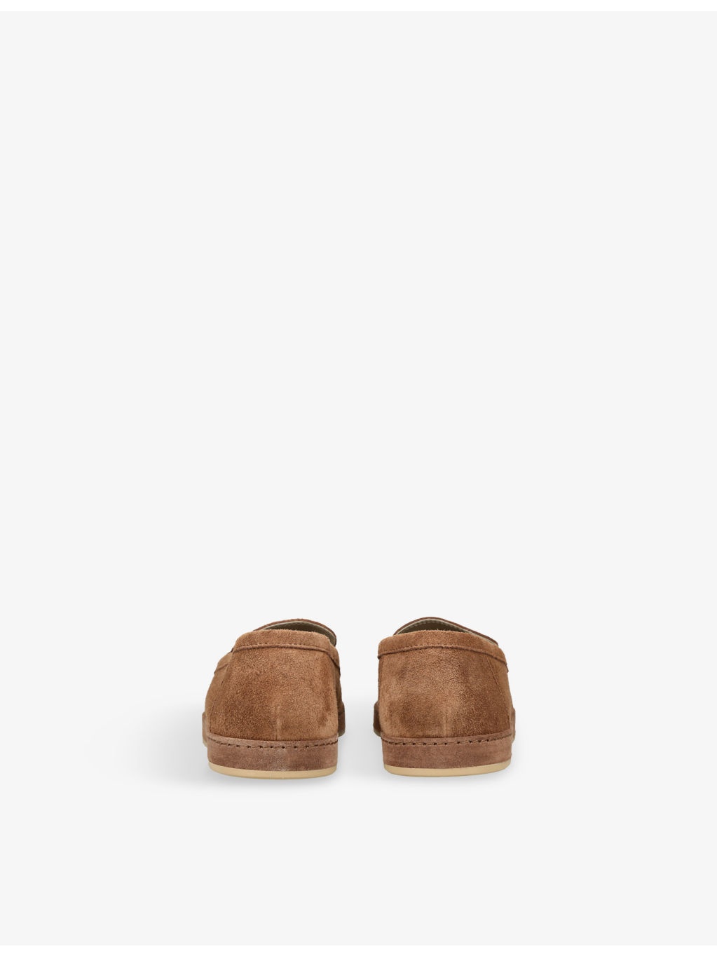 Slip-On Suede Loafers - 4