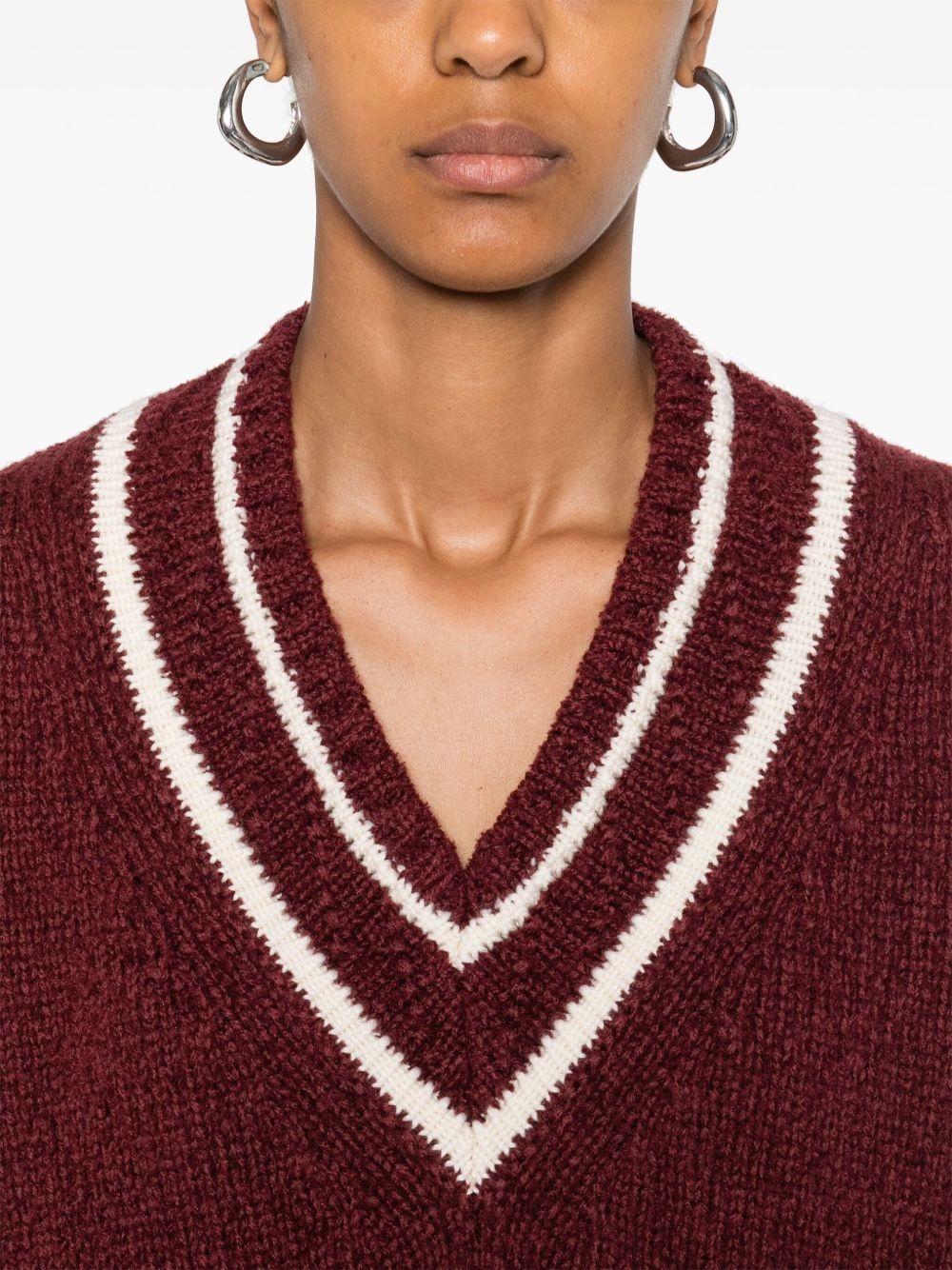 V-neck sweater - 5