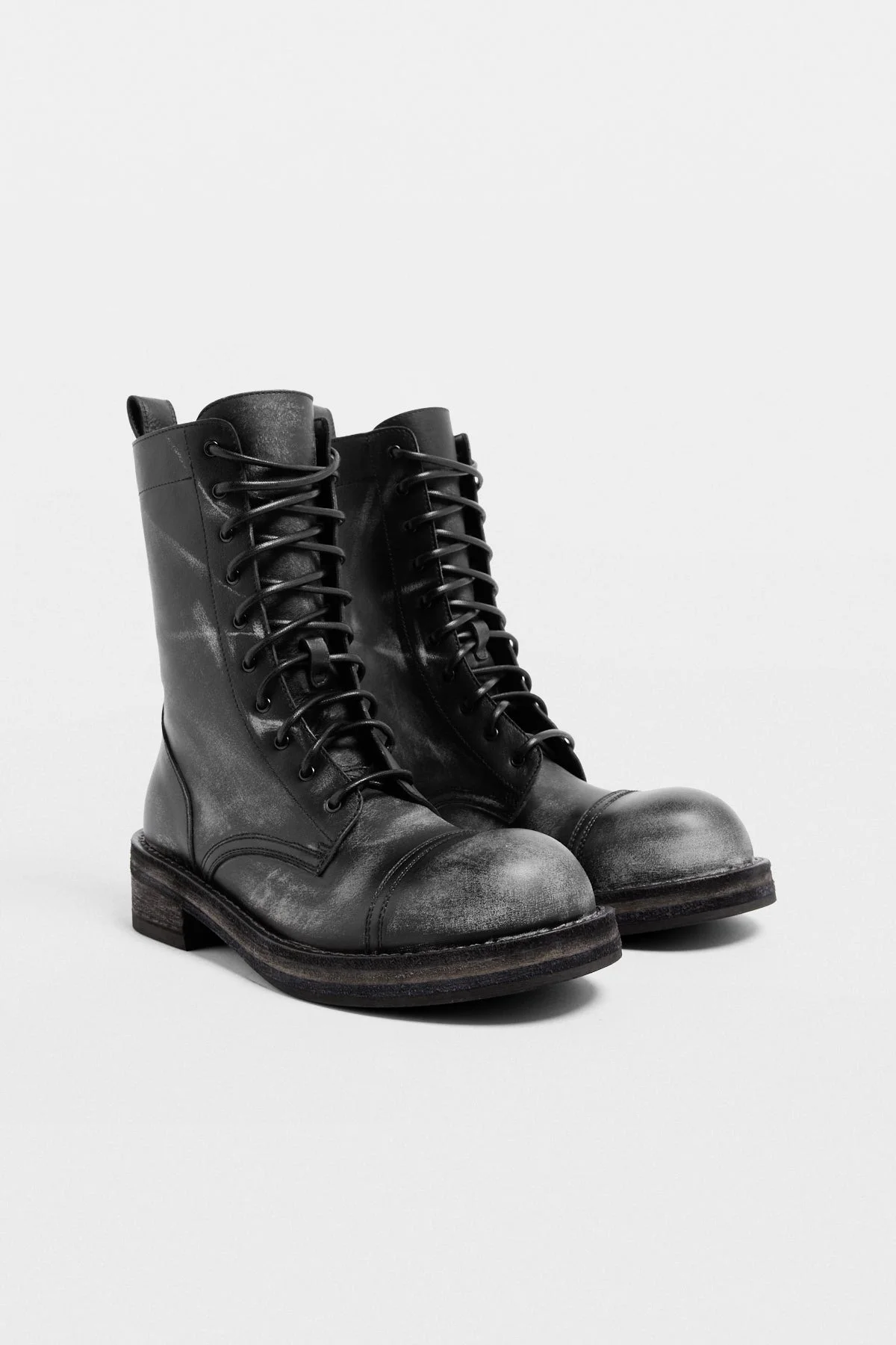 Aric Engineer Biker Ankle Boots - 1