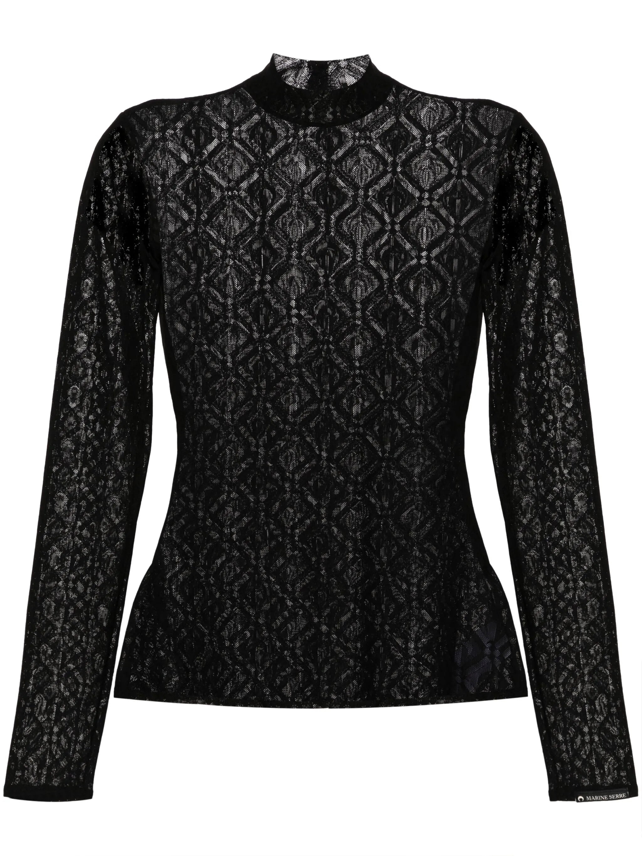 Moon Diamant mesh top - 1