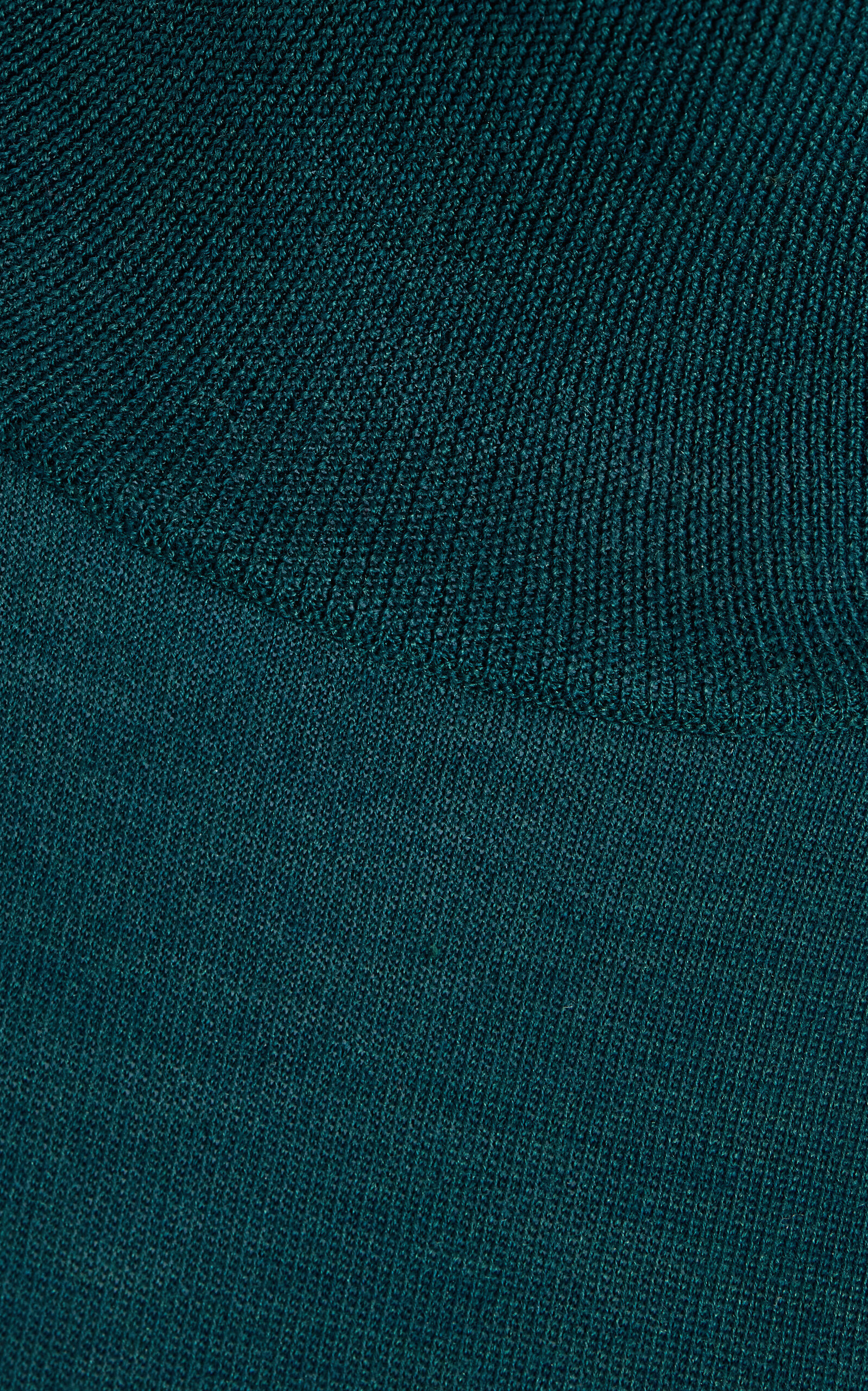 Turtleneck Wool-Silk Sweater green - 6