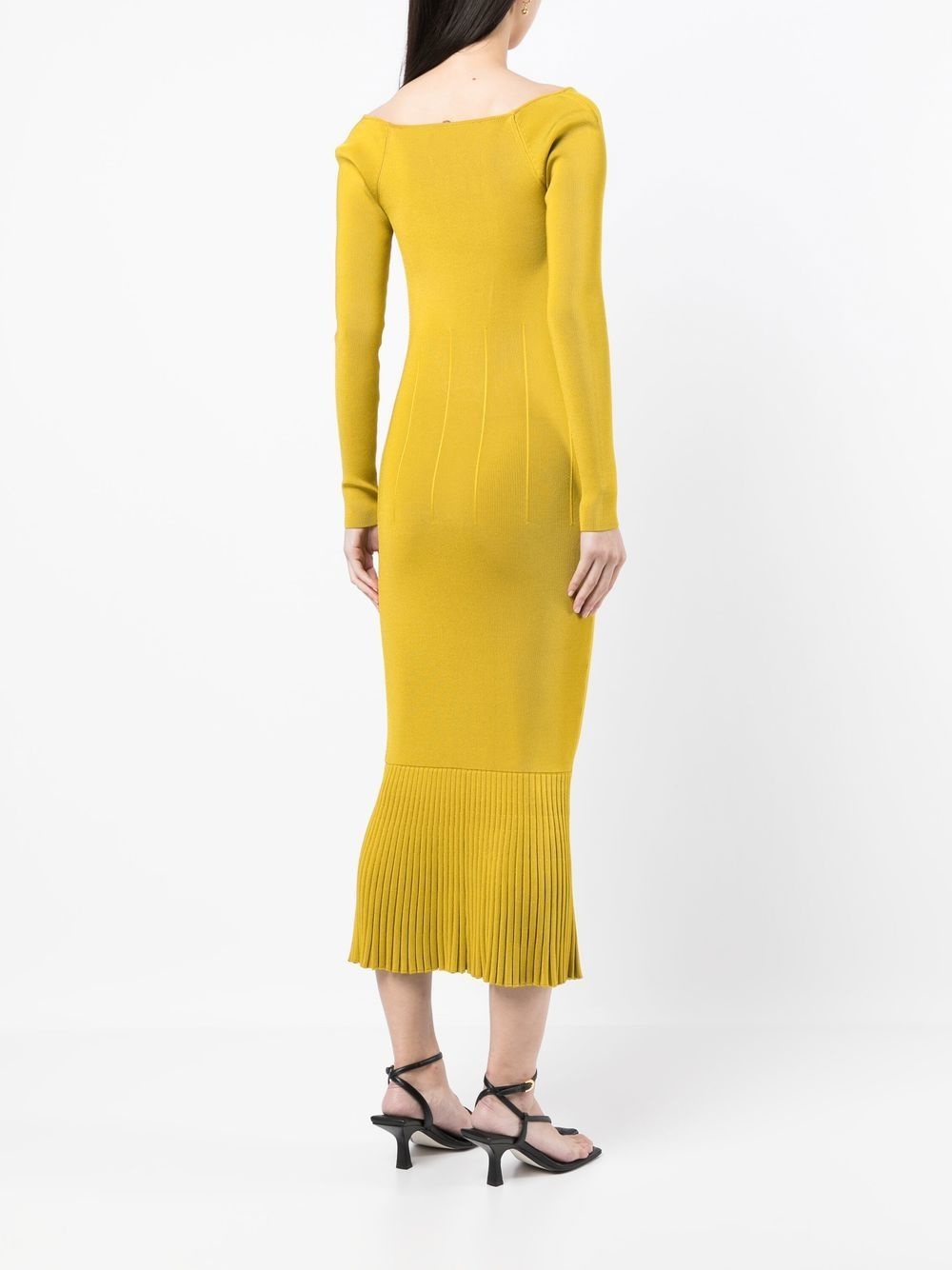 Atalanta long-sleeve knitted dress - 4