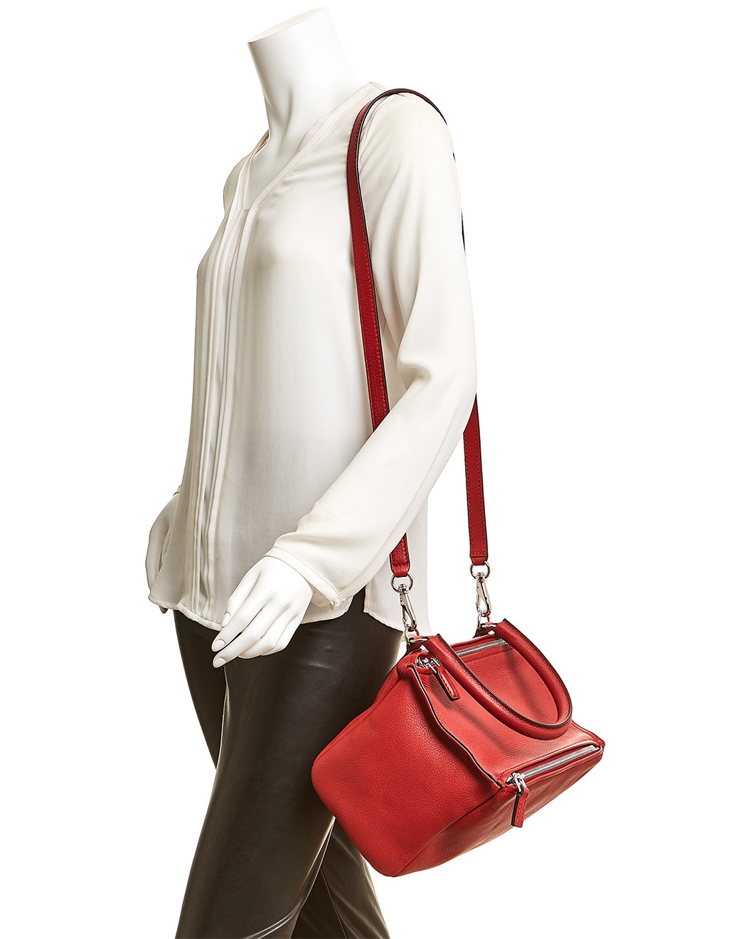 Givenchy Pandora Small Leather Shoulder Bag - 4