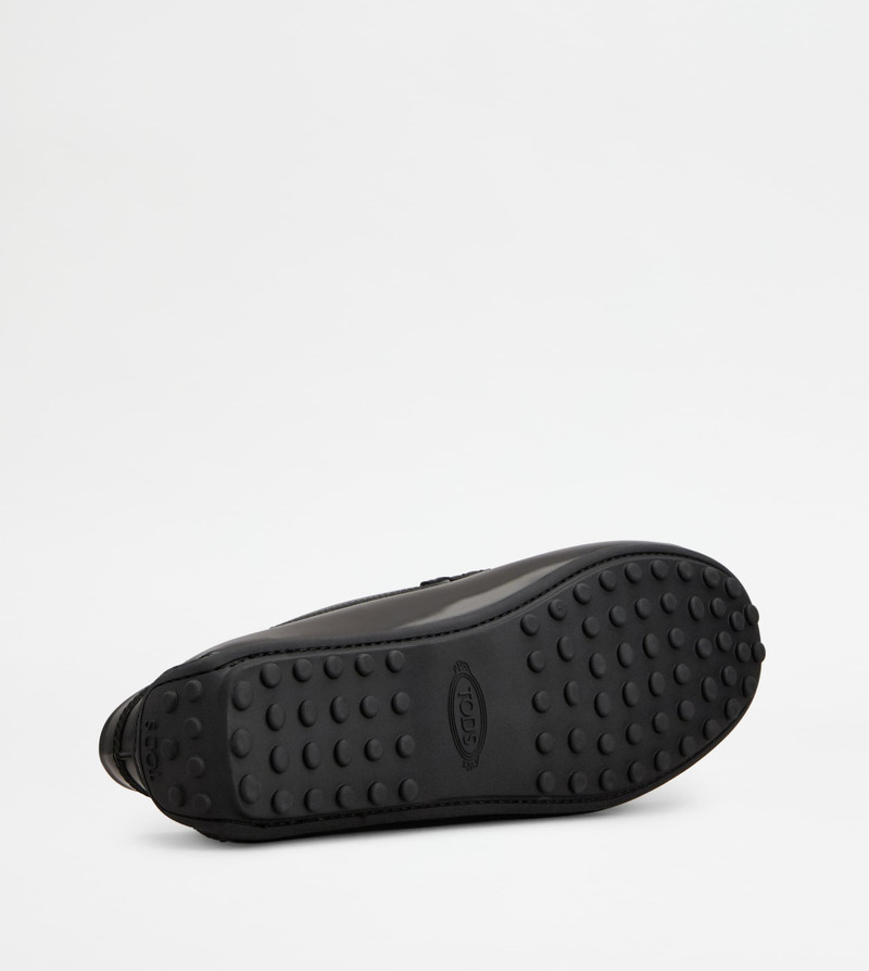 CITY GOMMINO DRIVING SHOES IN LEATHER - BLACK 4