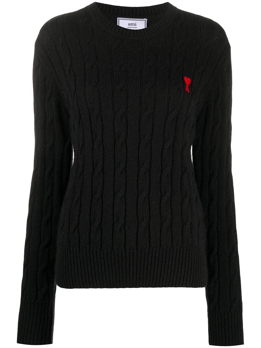 Ami de Coeur cable knit jumper - 1