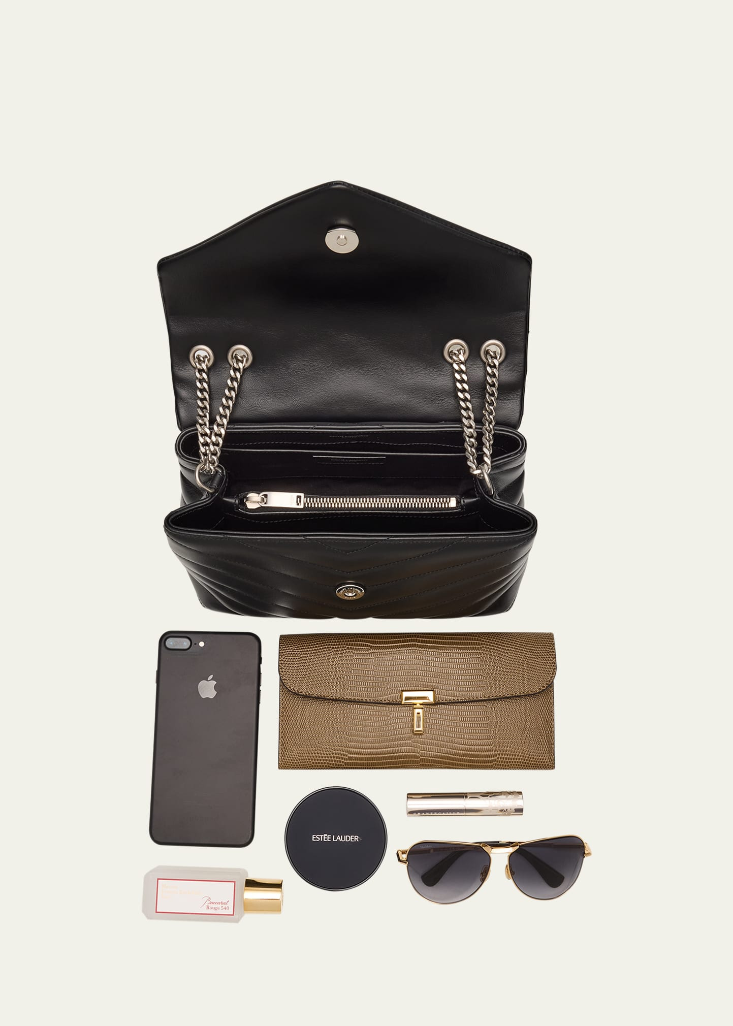 Loulou Small Matelasse Calfskin Flap Bag - 7