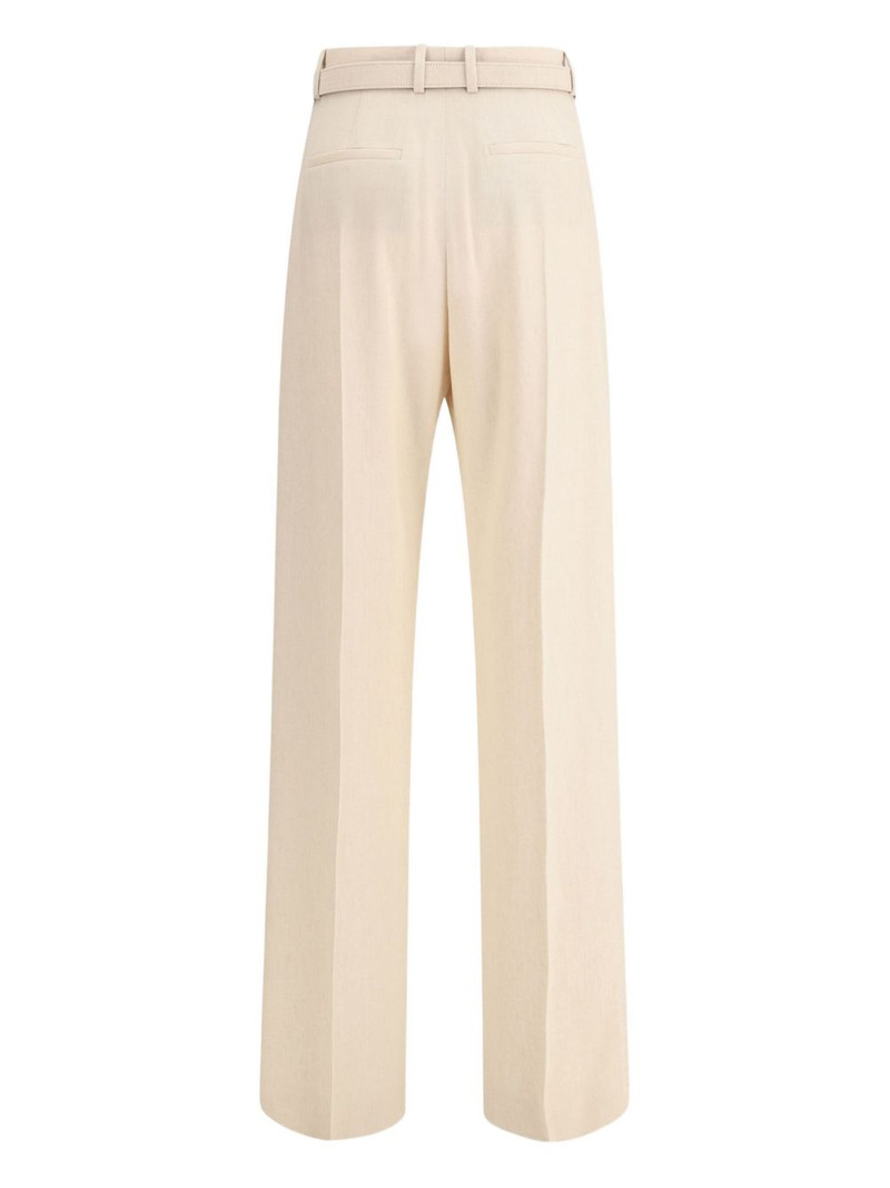 Loro Piana Edward belted trousers outlook