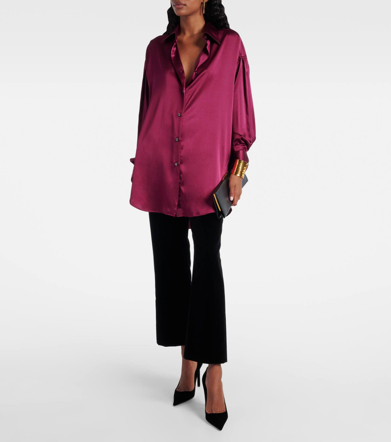 TOM FORD Betty 105 velvet pumps outlook