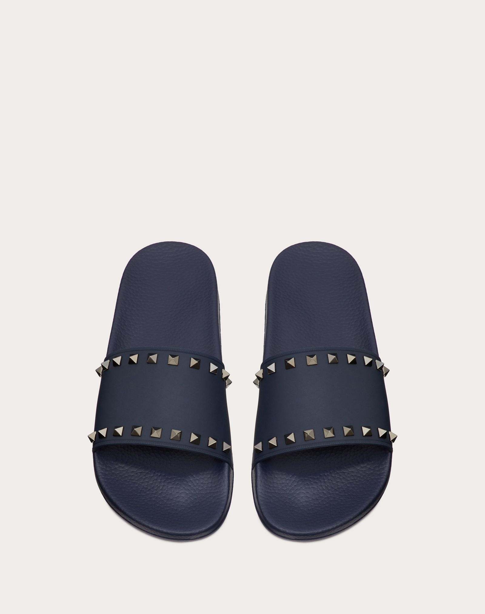 ROCKSTUD RUBBER SLIDER SANDAL - 4