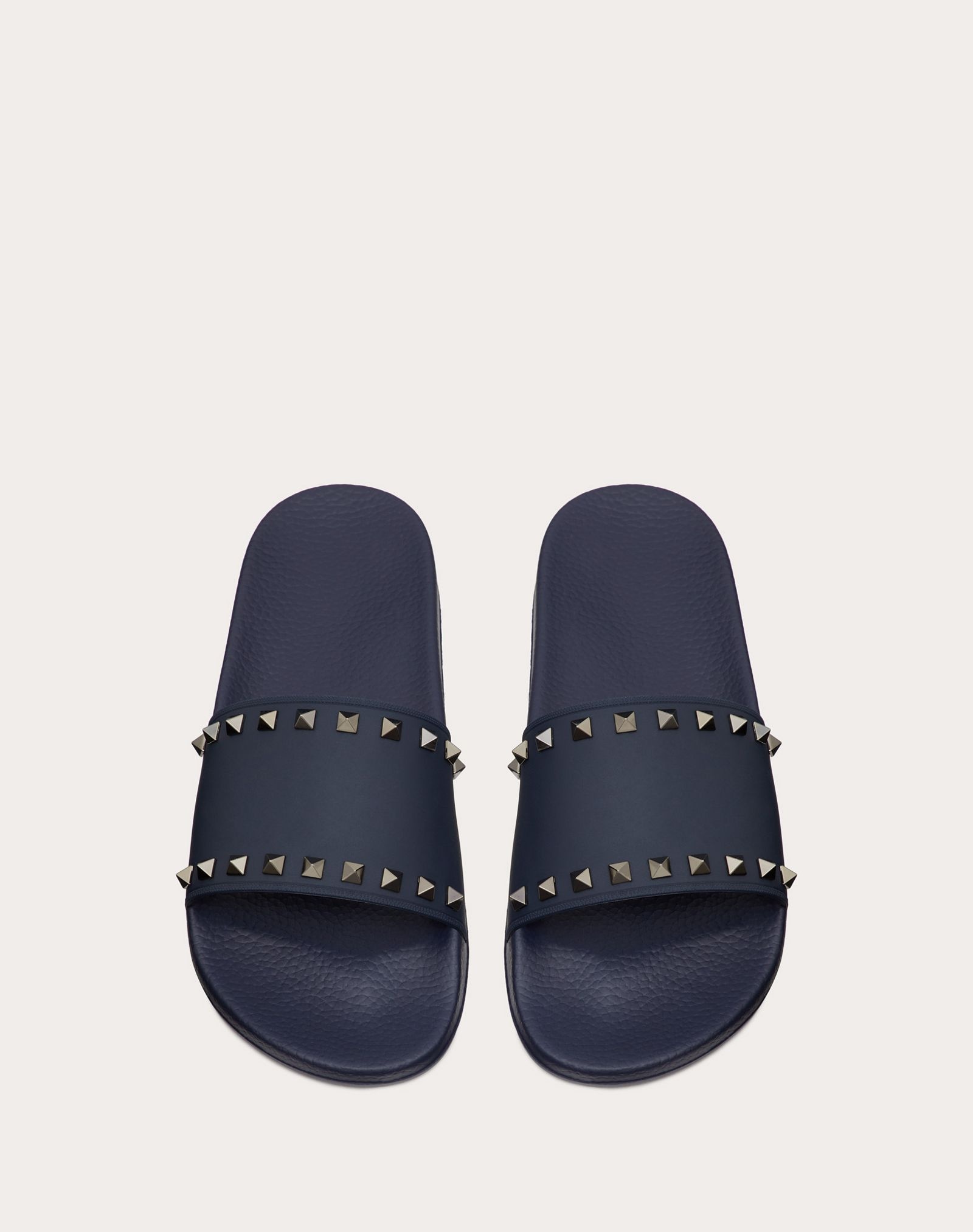 ROCKSTUD RUBBER SLIDER SANDAL - 4