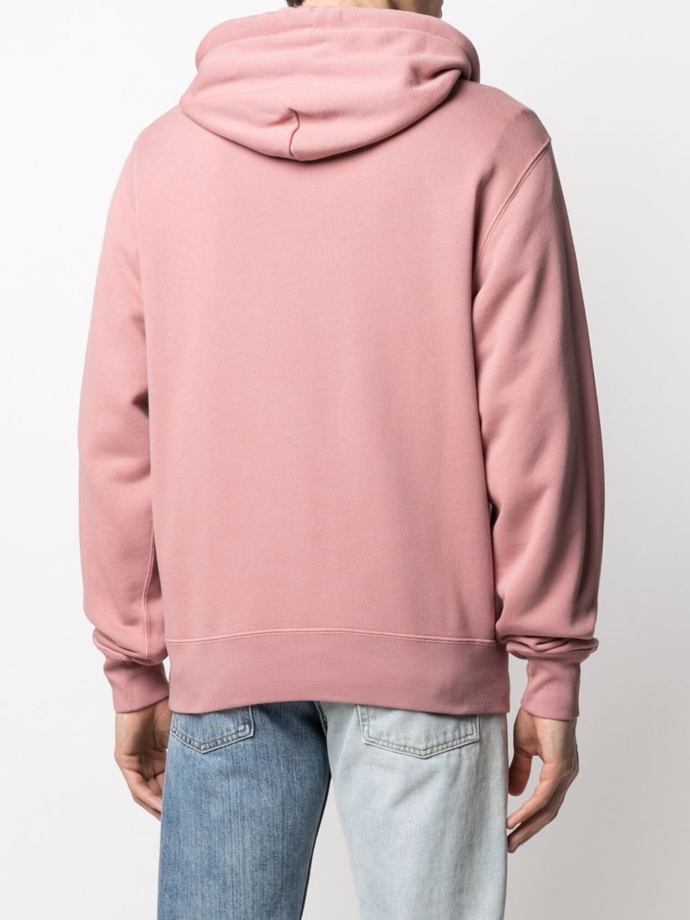 logo-print drawstring hoodie - 4