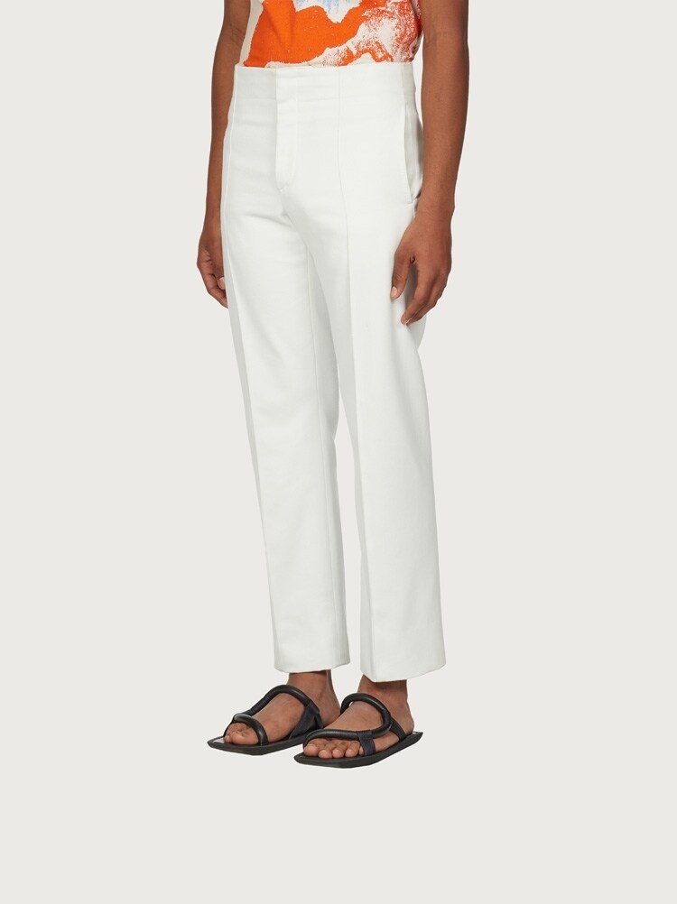 WOOL BLEND TROUSER - 3