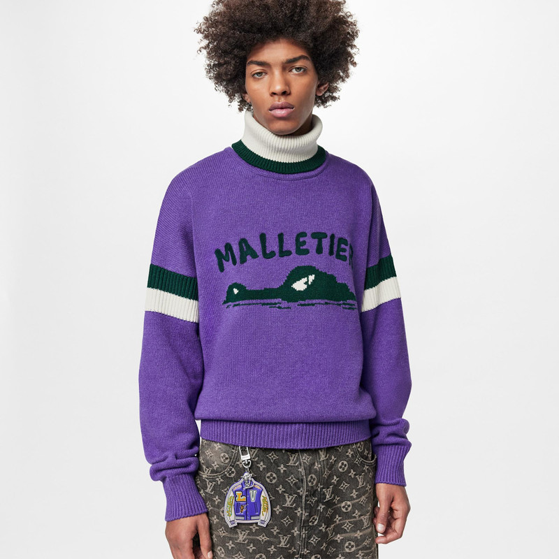 LV Varsity Jacket Illustre Bag Charm & Key Holder 4