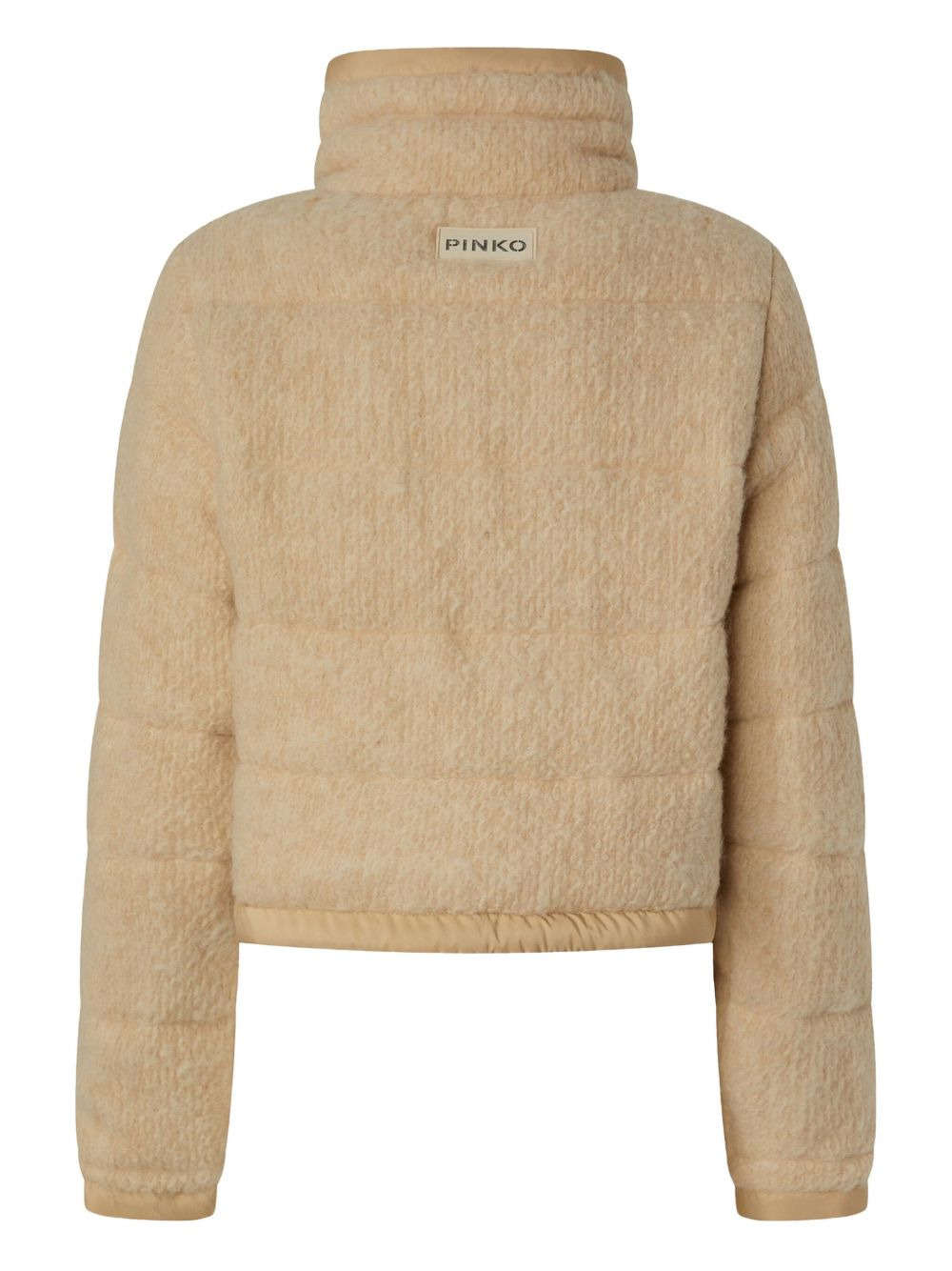 quilted high-neck jacket - 2