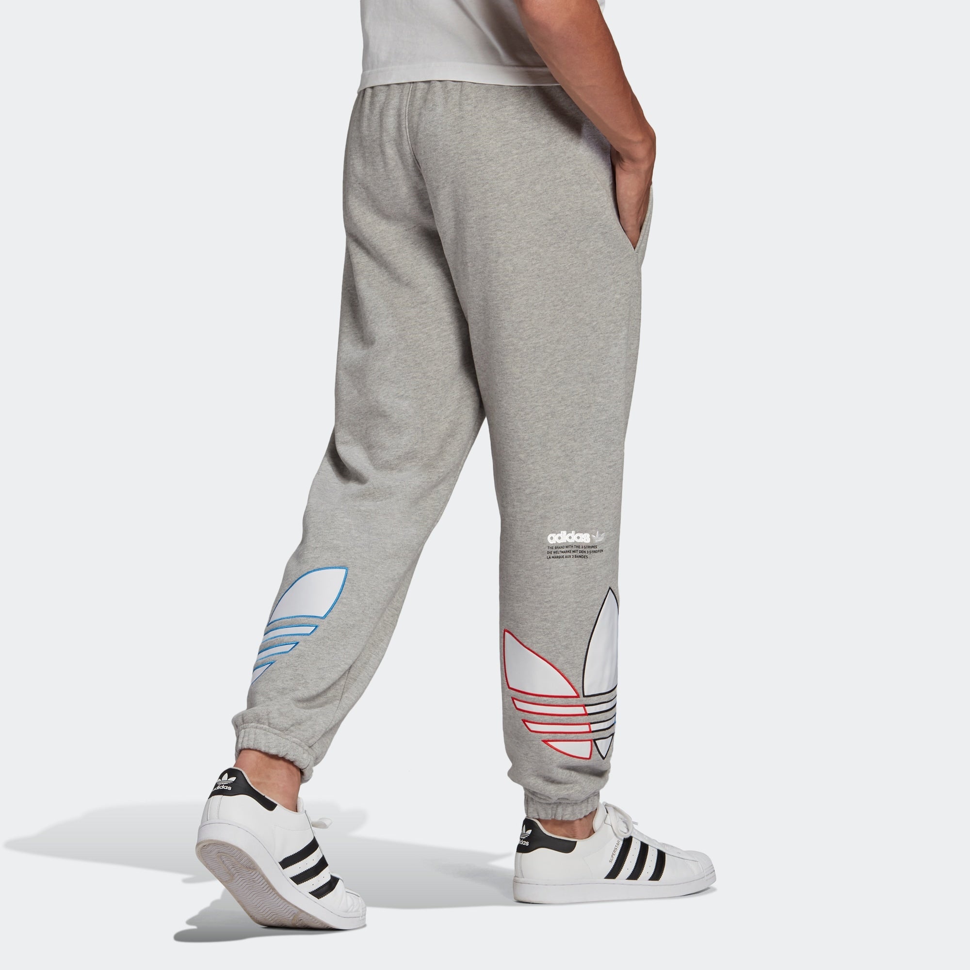 adidas Adicolor Tricolor Trefoil Sweat Pants GN3575 - 3