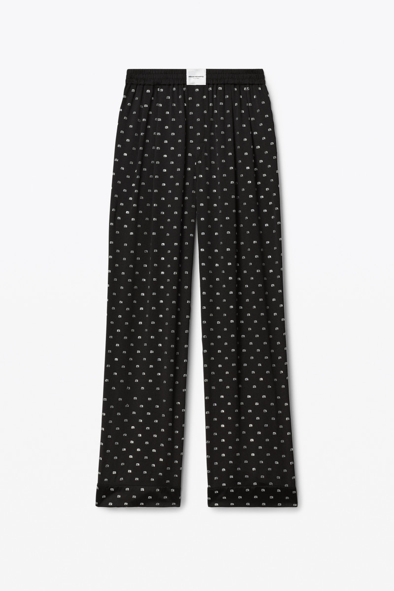 HOTFIX PAJAMA PANT IN SILK CHARMEUSE 1