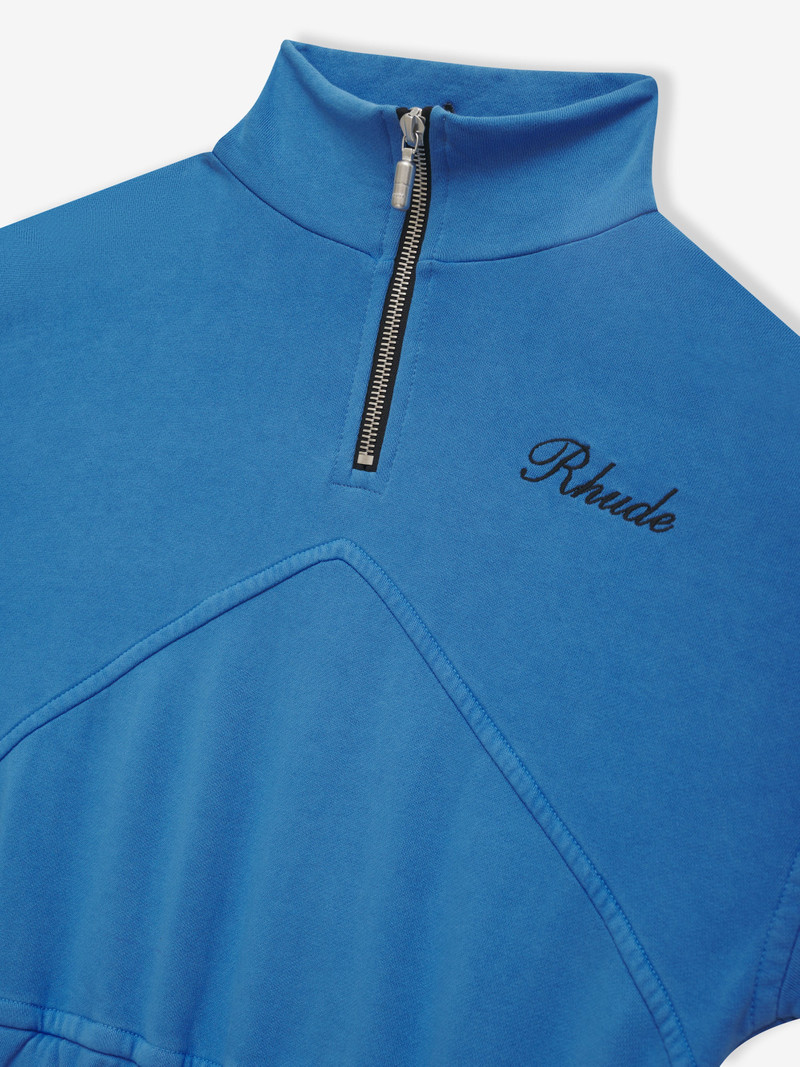 LOGO CROPPED QUARTER ZIP 3