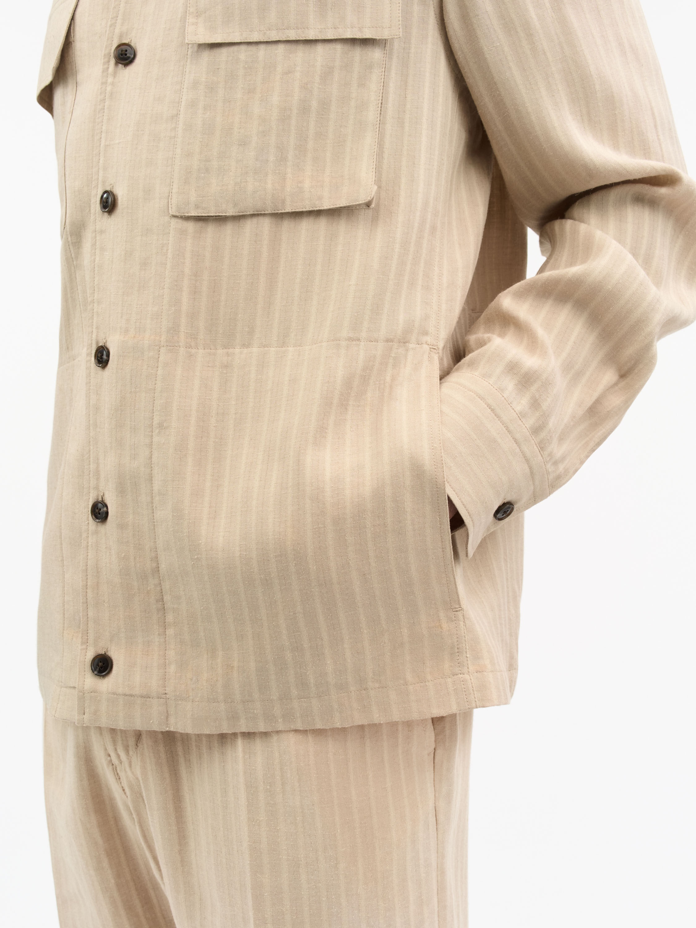 Roderick Safari Inspired Overshirt - 5