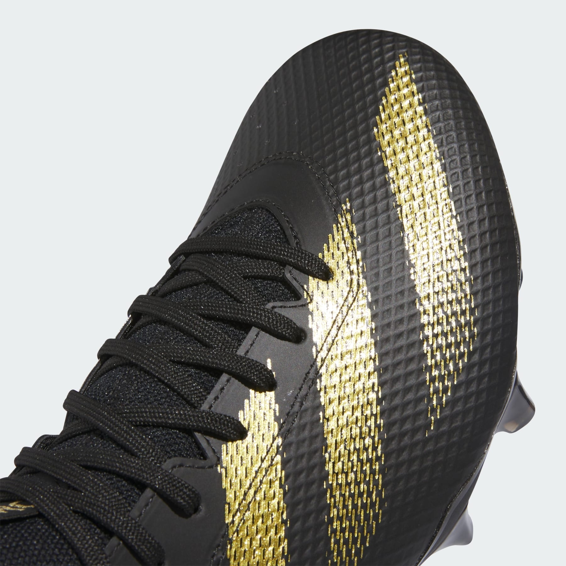 Adidas Adizero Impact Football Cleats Mens Black Gold Athletic Shoes IF2486 Adidas Adizero Impact Black Gold Football Cleats Mens Sz 11 main image 4