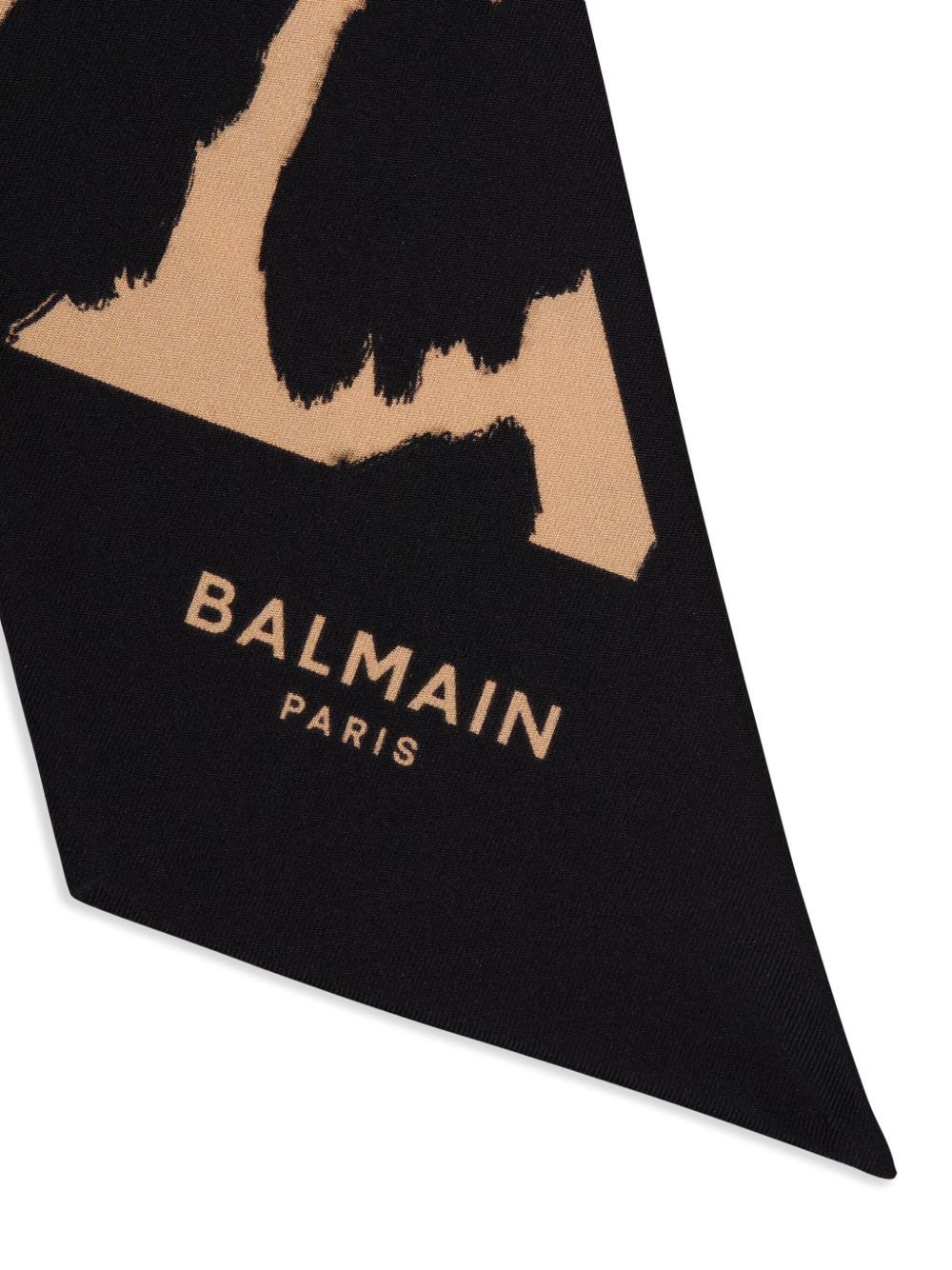 leopard-print silk bandana - 2
