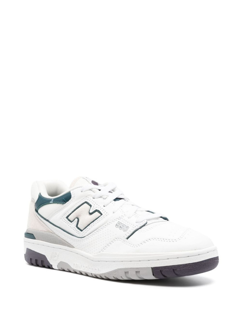 New Balance 550 panelled leather sneakers outlook