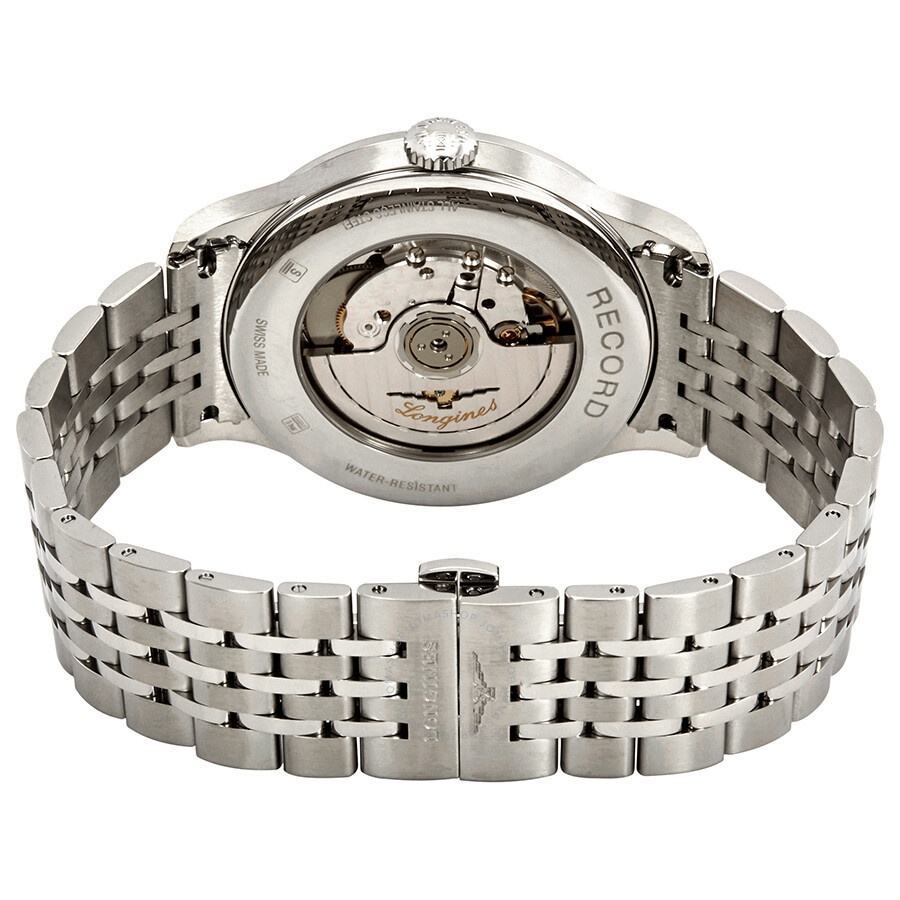 Longines Record Automatic White Dial Men's Watch L28214116 - 3