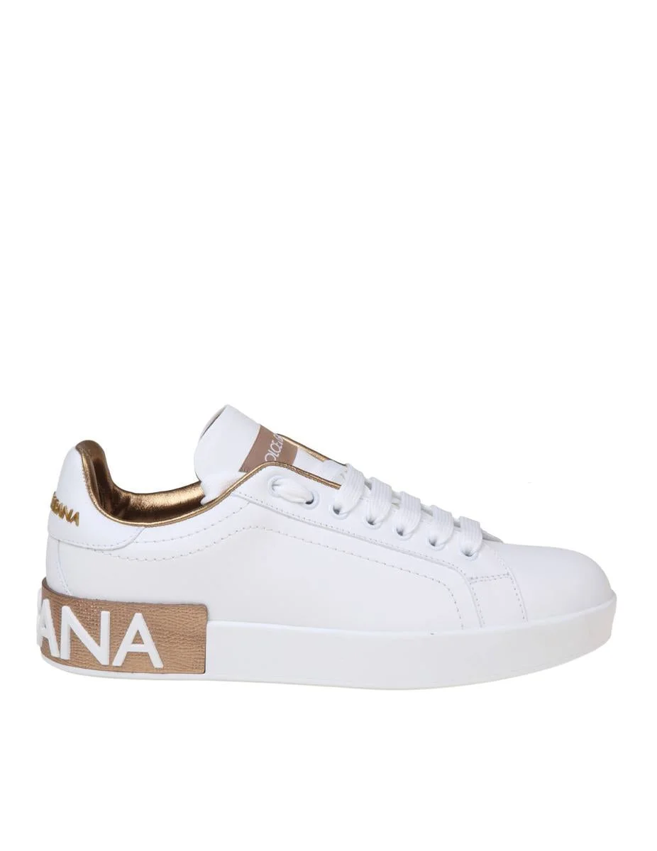 Dolce & Gabbana Portofino Line Sneakers In Nappa Leather - 1