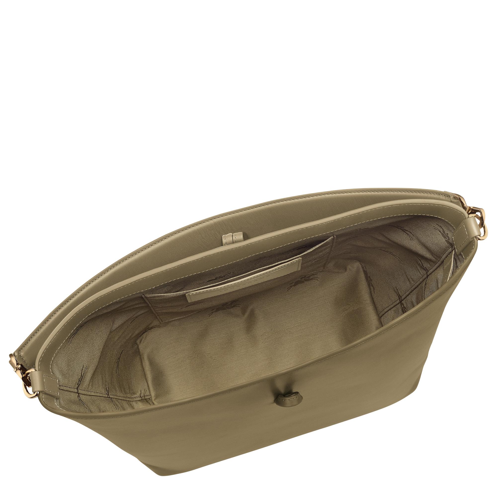 Le Roseau M Hobo bag Olive - Leather - 5