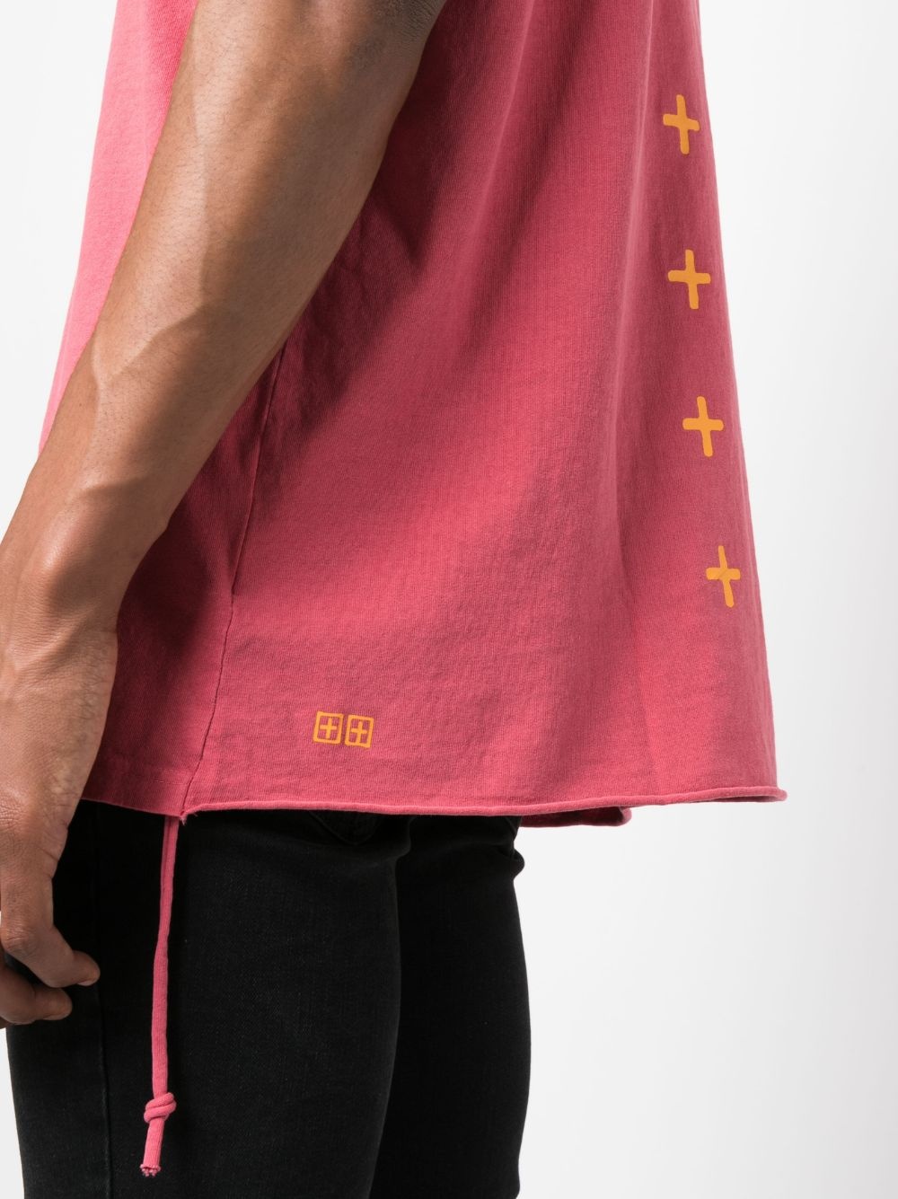 logo-print cotton T-shirt - 5
