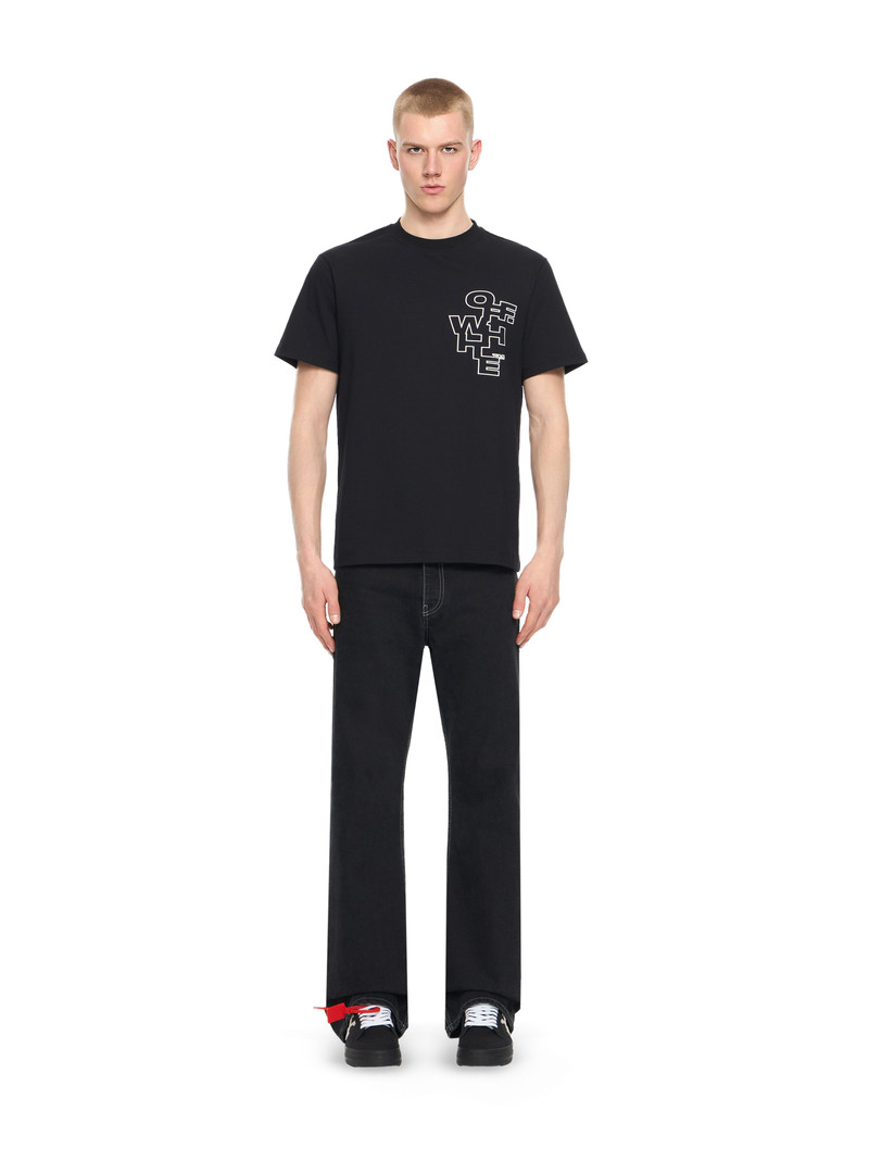Slim Fit Outlined Signature S/S T-Shirt 1