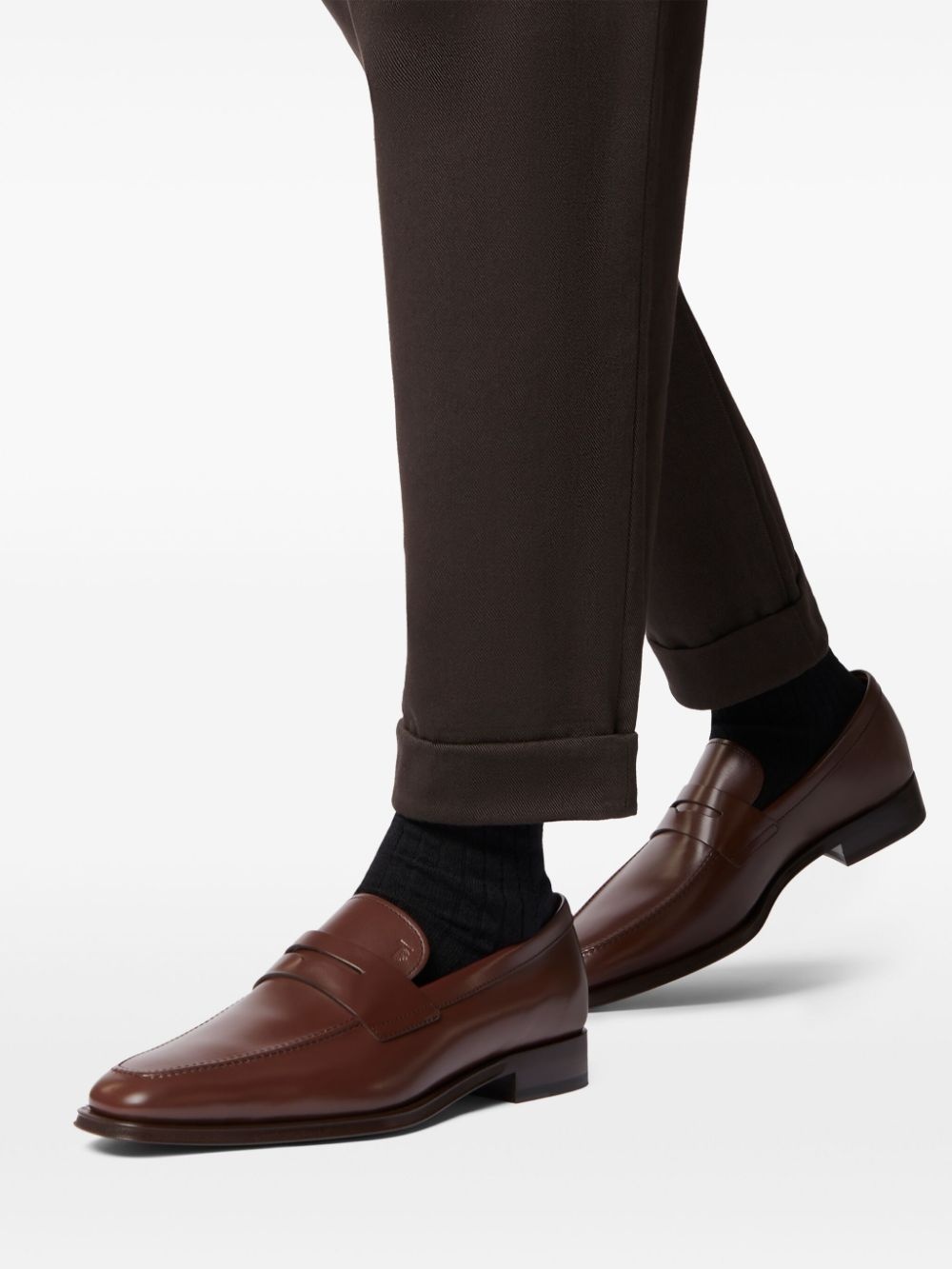 leather loafers - 6
