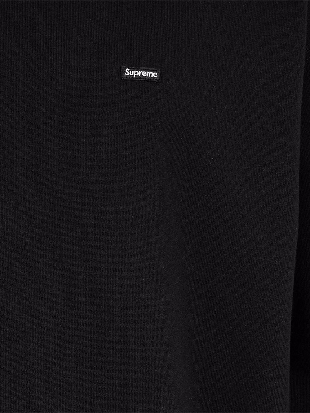 small box logo crewneck sweatshirt - 3