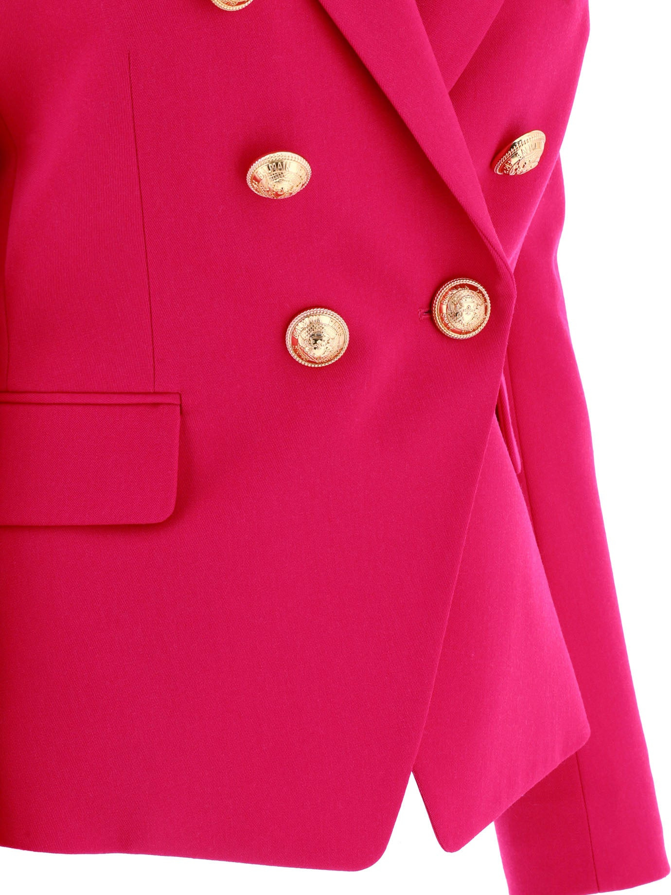 Balmain Double-breasted Wool Jacket - 4