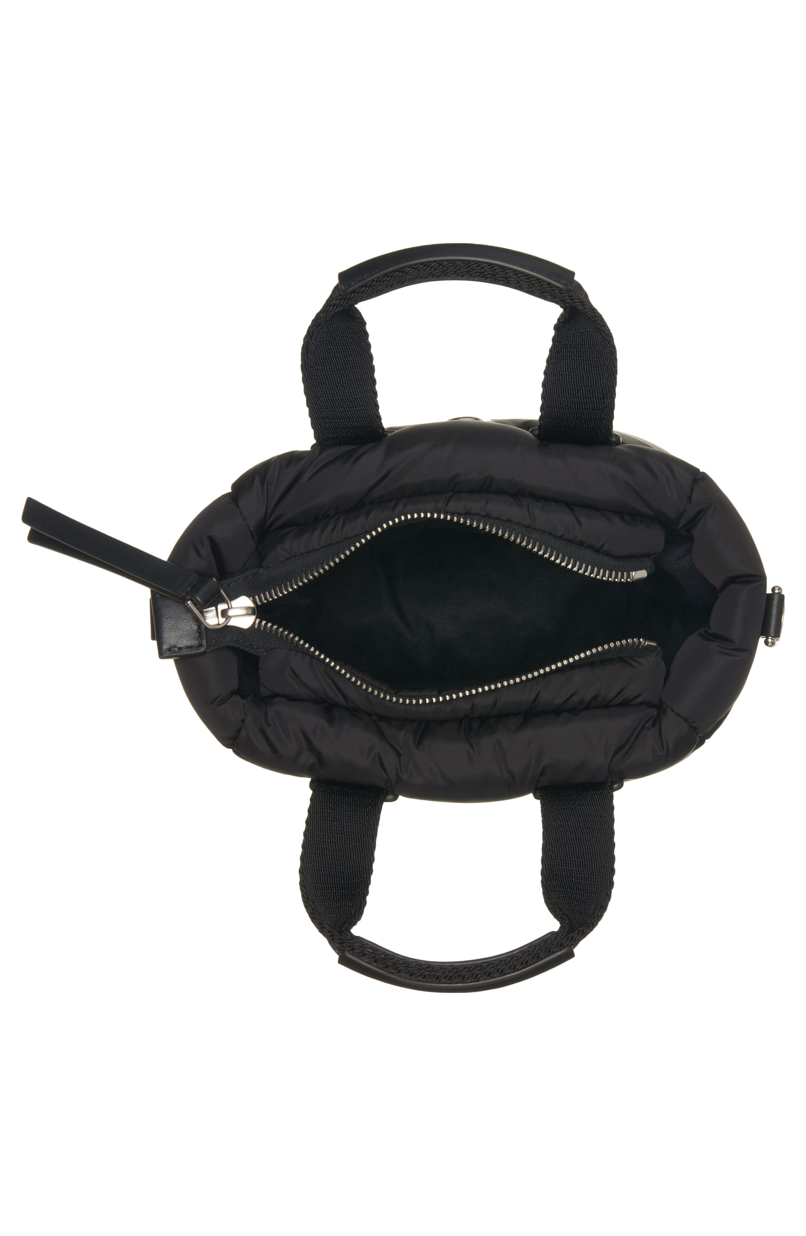 Moncler Micro Caradoc Puffer Tote in Black at Nordstrom - 5