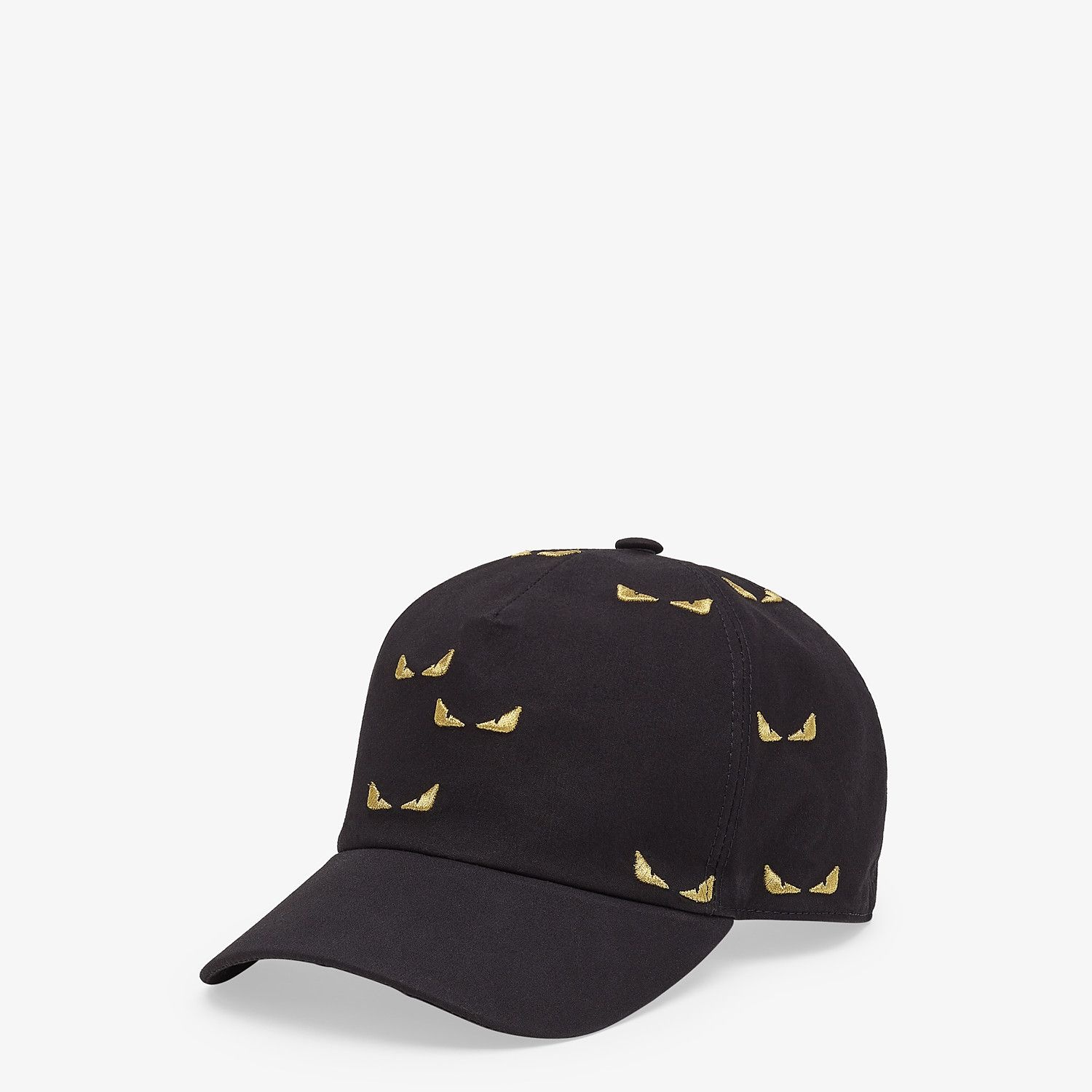 Baseball cap in black cotton - 1