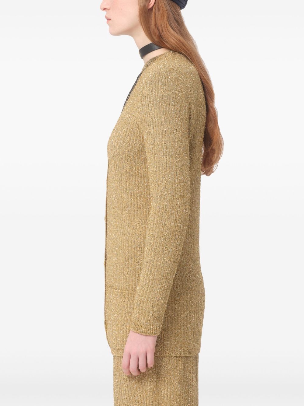 Lurex cardigan - 4