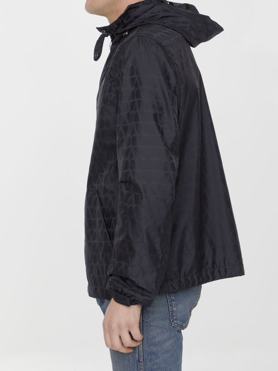 VALENTINO TOILE ICONOGRAPHE NYLON WINDBREAKER - 3