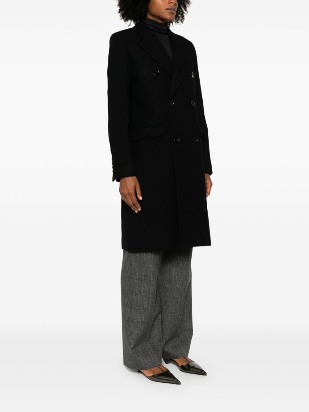 double-breasted coat - 3