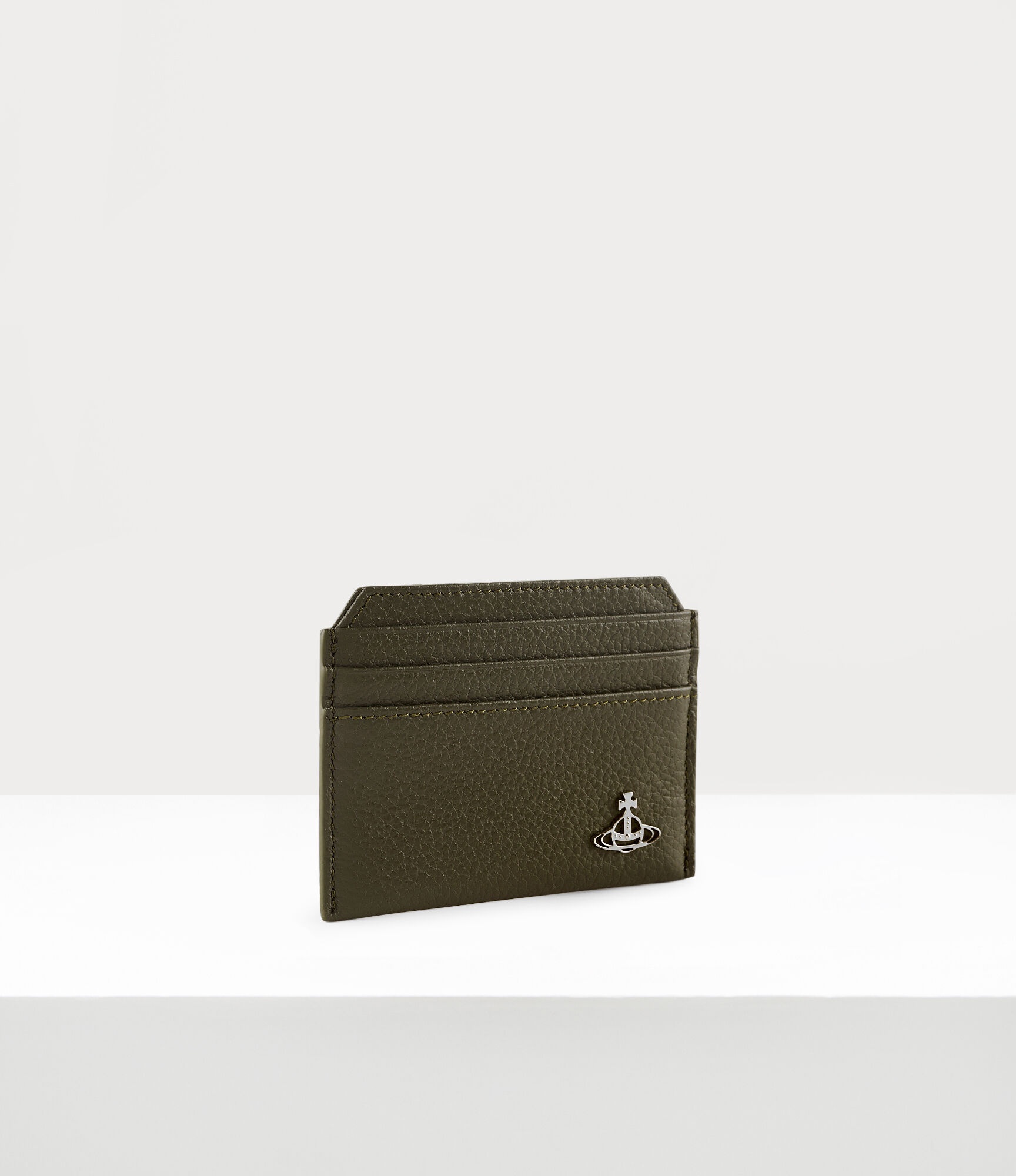 GRAIN LEATHER SLIM CARD HOLDER - 2