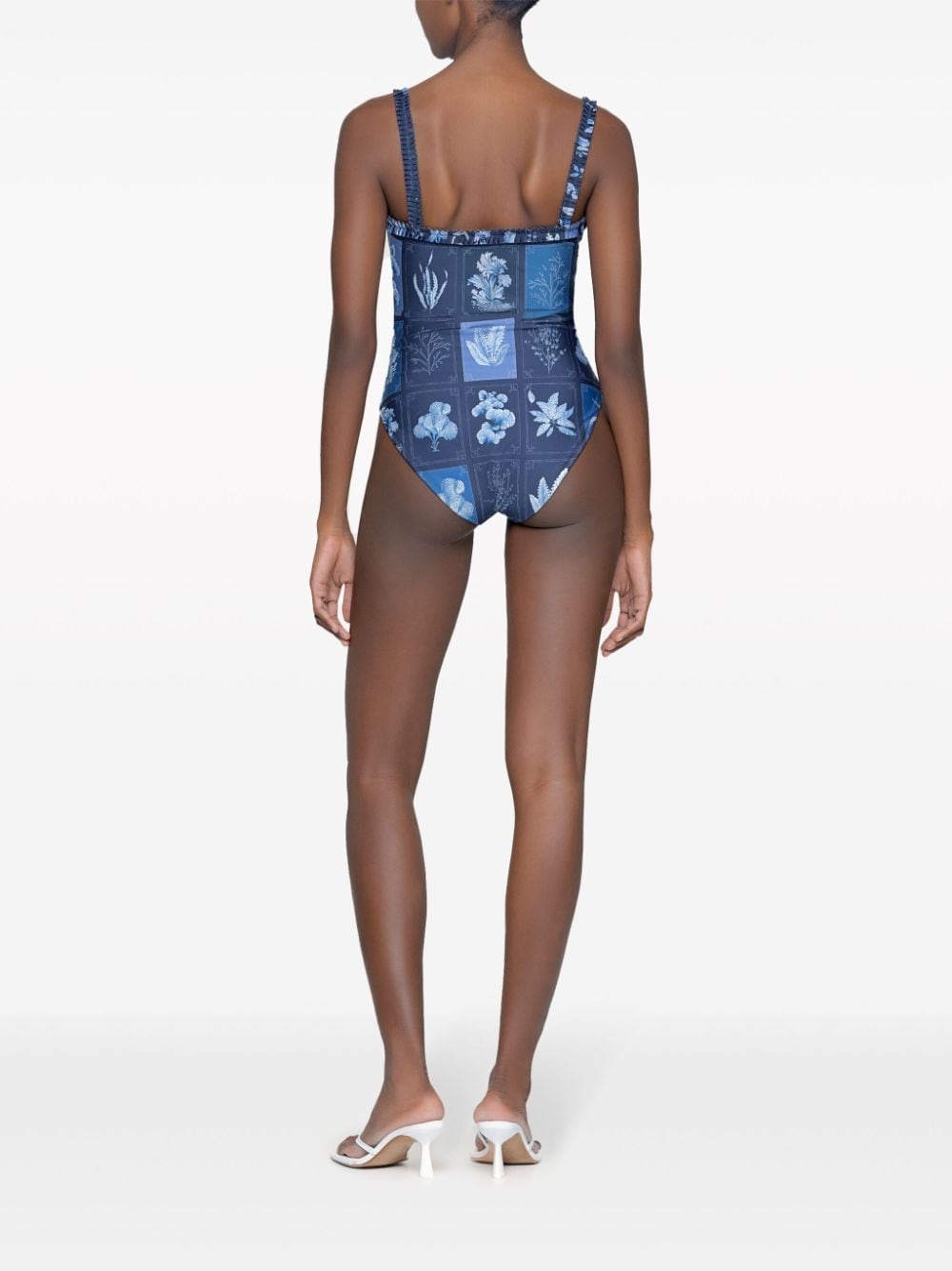 LimÃ³n Algae graphic-print swimsuit - 4