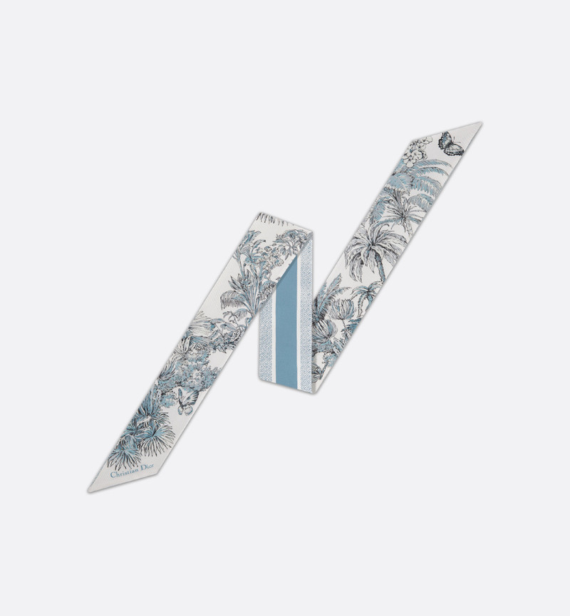 Dioriviera Toile de Jouy Palms Mitzah Scarf 1