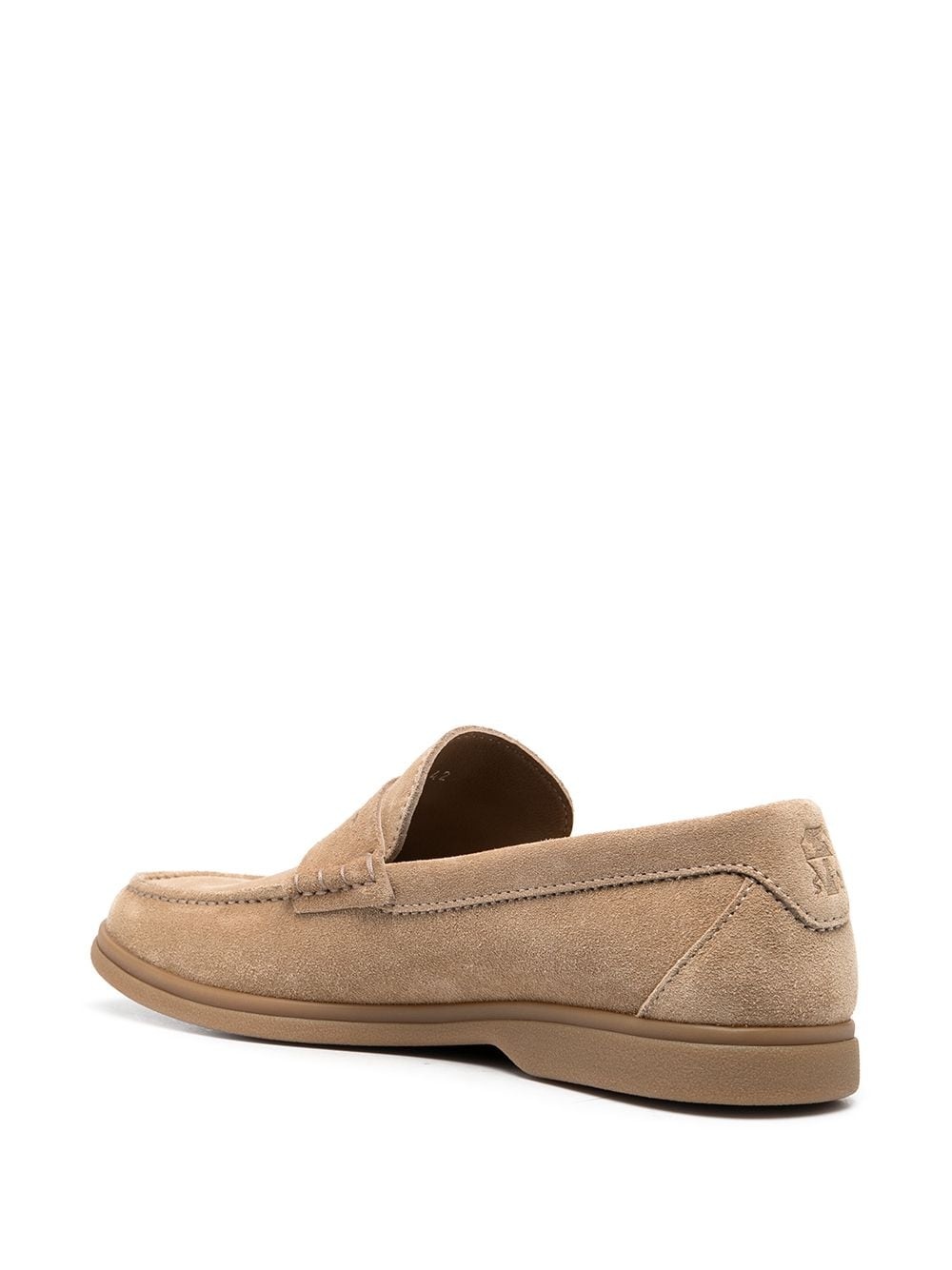 suede penny loafers - 3