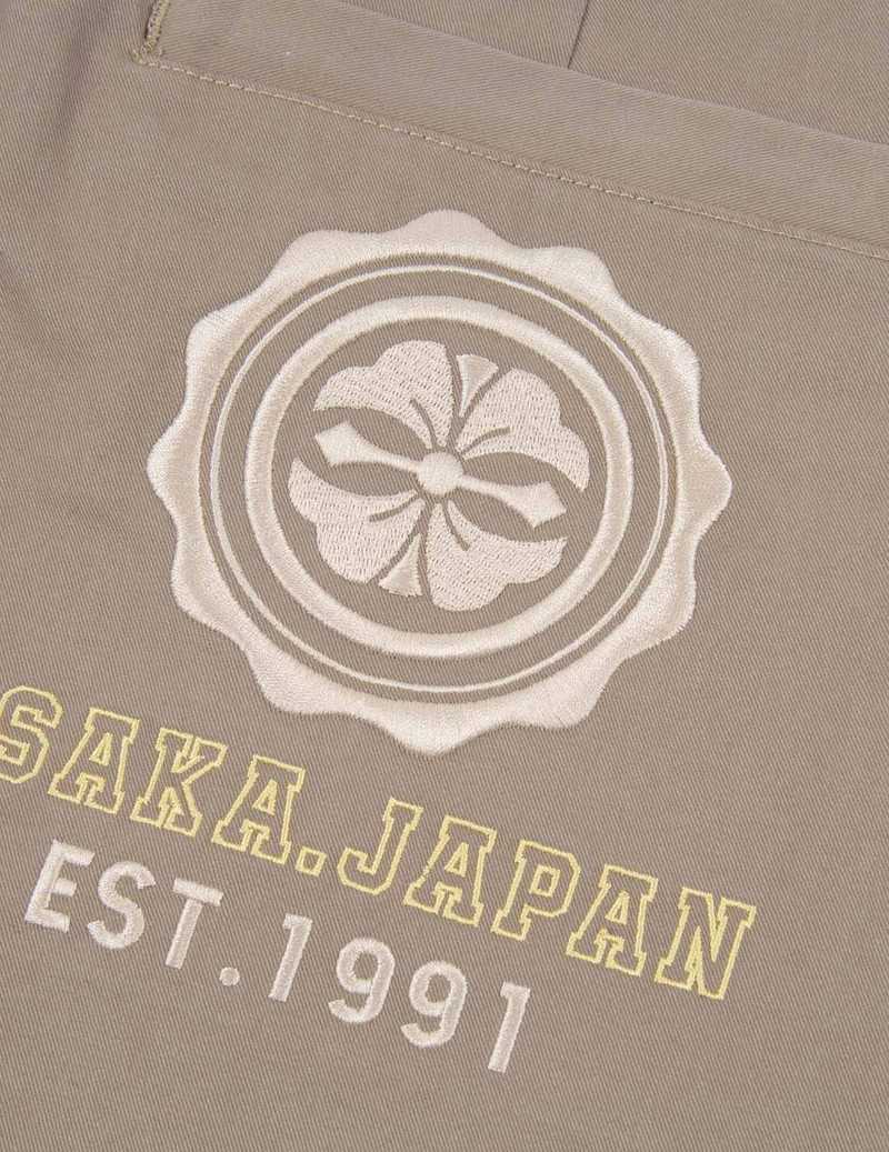 KAMON EMBROIDERY WIDE LEG JOGGERS 8